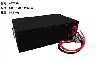 Акумулятор LiFePo4 для візка для гольфу 48 В 63 Ач